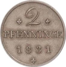 2 Pfennig 1831   
