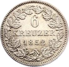 6 krajcarów 1852   