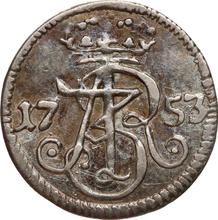 Schilling (Szelag) 1753  WR  "Danzig"