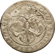 6 Groszy (Szostak) 1657    "Bust in a circle frame"