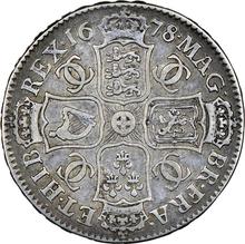 Halfcrown 1678    "Fourth laureate bust"