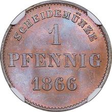 1 Pfennig 1866   
