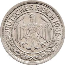 50 Reichspfennig 1936 A  