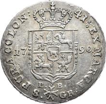 8 Groschen (Doppelgulden) 1790  EB 