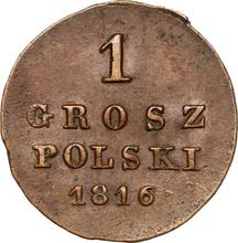 1 Grosz 1816  IB  "Short tail"