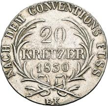 20 Kreuzer 1830  EK 