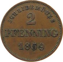 2 Pfennig 1859   