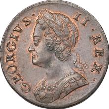 Halfpenny 1747    "Old Head"