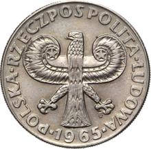 10 Zlotych 1965 MW   "Sigismund's Column"