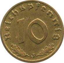 10 Reichspfennig 1937 J  