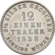 1/12 Thaler 1858 A  