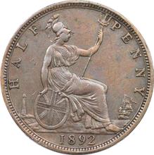 Halfpenny 1892   