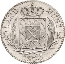 6 Kreuzer 1830   