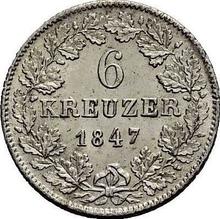 6 krajcarów 1847   