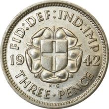 3 Pence 1942   HP