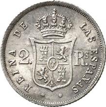 2 Reales 1863   