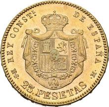 25 Pesetas 1881  MSM 
