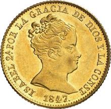 80 Reales 1847 B PS 