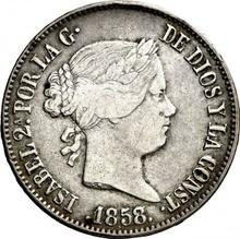 10 Reales 1858   