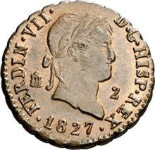 2 Maravedís 1827   
