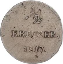 1/2 krajcara 1817   