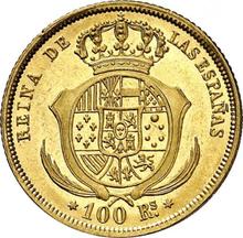 100 Reales 1858   