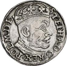 3 Groszy (Trojak) 1584    "Large head"