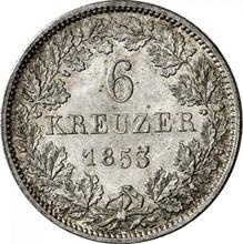6 krajcarów 1853   
