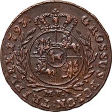 3 Groszy (Trojak) 1793 MV  