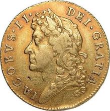 Guinea 1686    "First laureate head"
