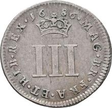 Threepence 1686   
