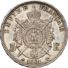 5 Francs 1861 A  