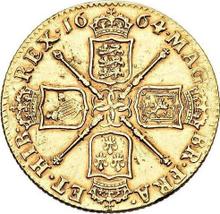 Guinea 1664    "Third laureate bust"