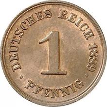 1 Pfennig 1889 F  