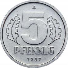 5 Pfennig 1987 A  