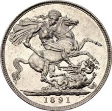 Crown 1891   JEB "Jubilee Head"