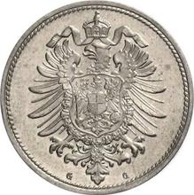 10 пфеннигов 1874 G  