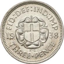 Threepence 1938   HP