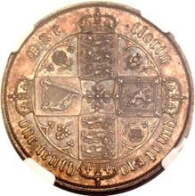 Florin 1863   WW "Gothic"