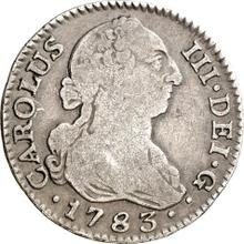 2 Reales 1783 M JD 