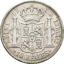 10 Reales 1863   