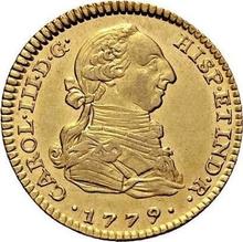 2 Escudos 1779 M PJ 