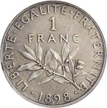 1 frank 1898    "Siewca"