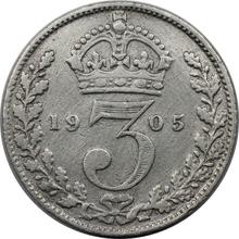 Threepence 1905   