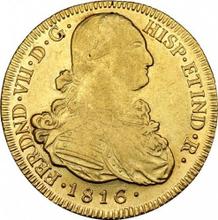 8 Escudos 1816 P F 