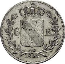6 Kreuzer 1822   