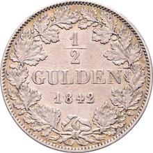 1/2 Gulden 1842   