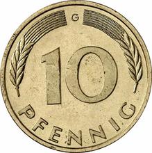 10 Pfennig 1988 G  