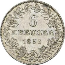 6 Kreuzer 1856   