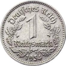 1 Reichsmark 1934 D  
